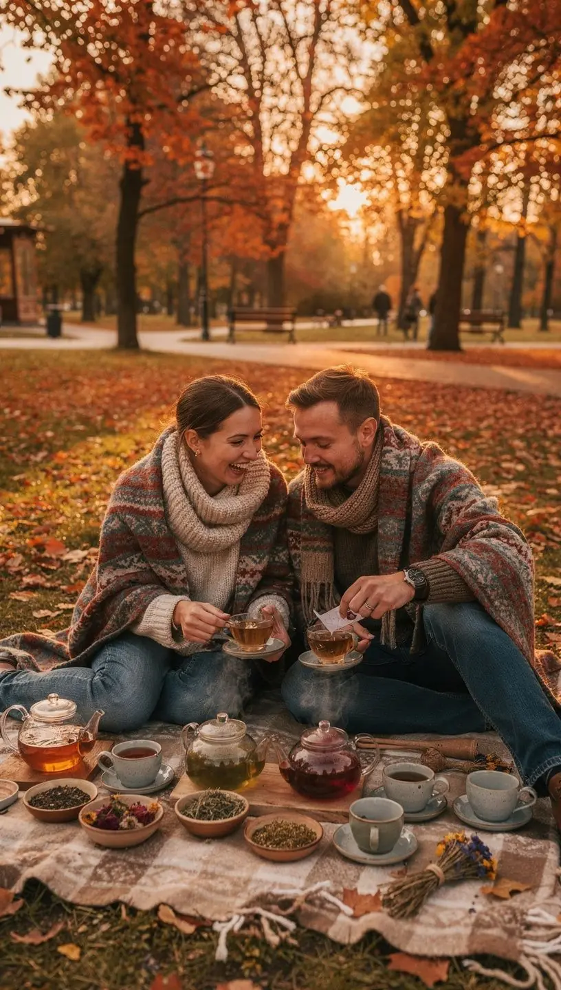 Stilingas arbatos rinkinys su įvairių žolelių pasirinkimu, pabrėžiantis natūralų sveikatingumą.